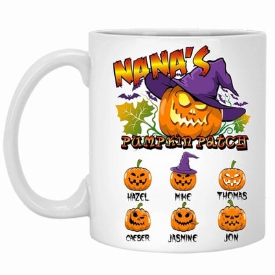 Halloween Pumpkin Patch Funny Coffee Mug